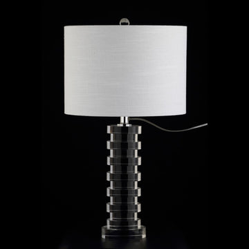 Sasha 25" Crystal LED Table Lamp - JONATHAN Y